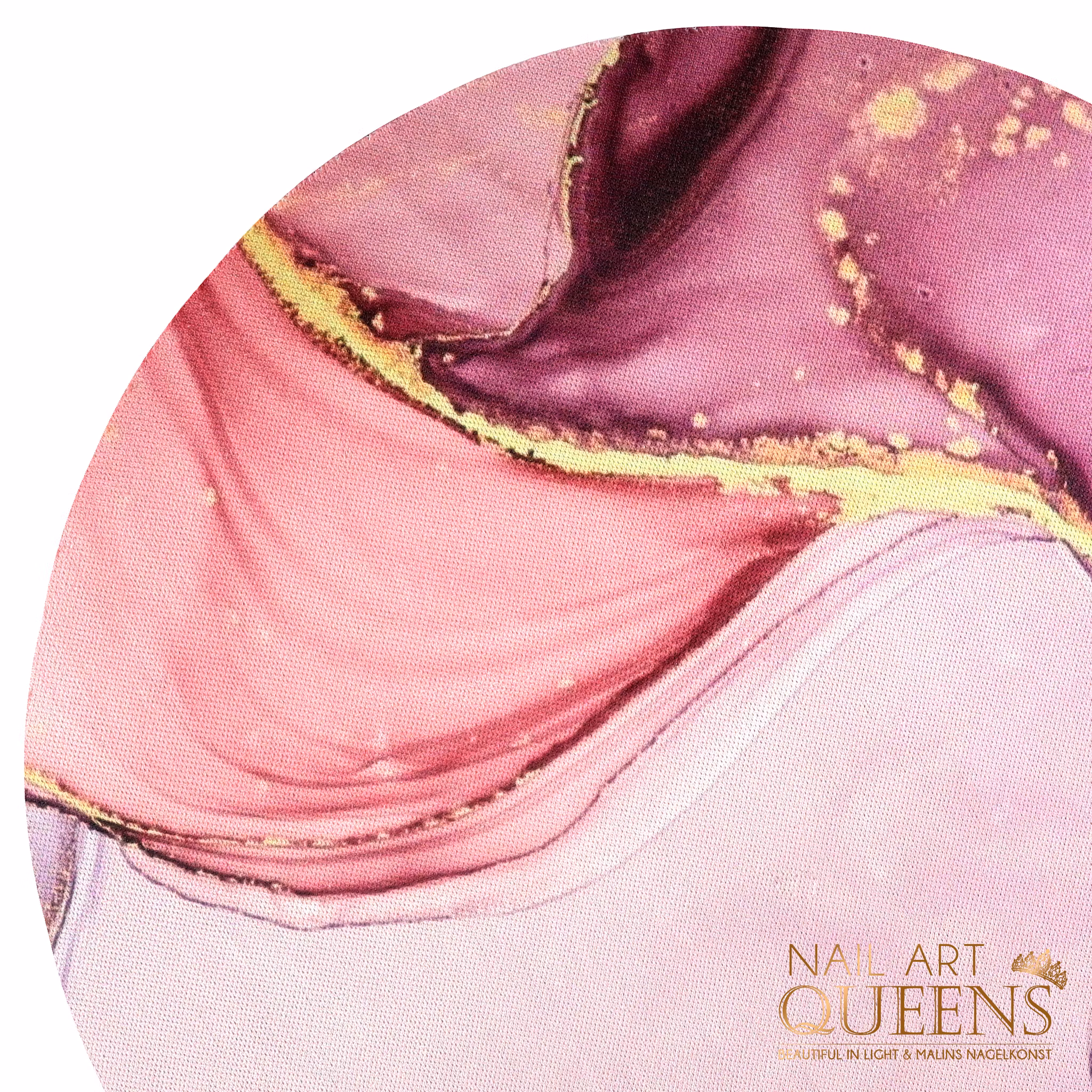 Crystal mat Pink marble