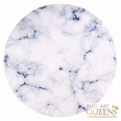 Crystal mat White marble