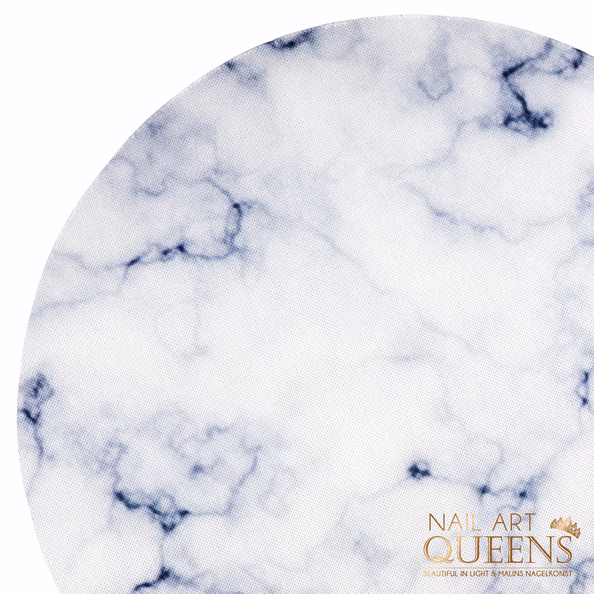 Crystal mat White marble