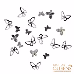 Butterflies Black