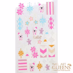 Stickers Christmas Pink Sweater