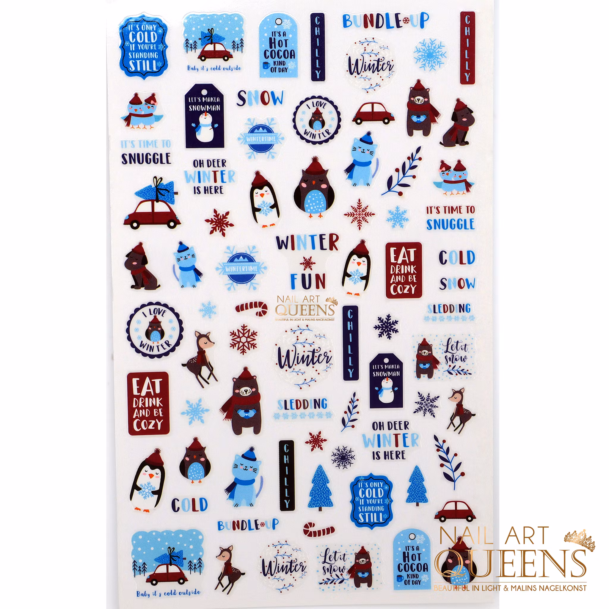 Stickers Christmas Winter Fun