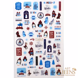 Stickers Christmas Winter Fun