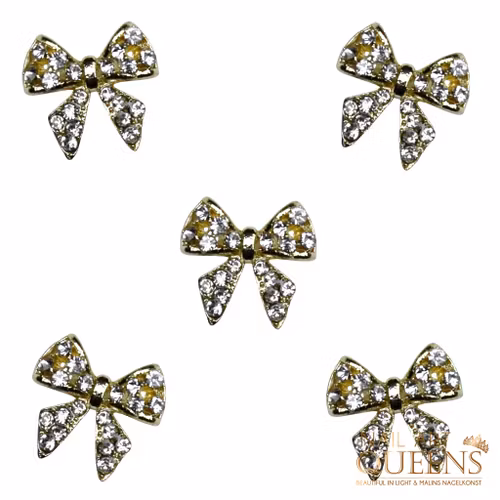 Crystal bow Gold
