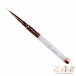 Nail art liner brush Rose gold
