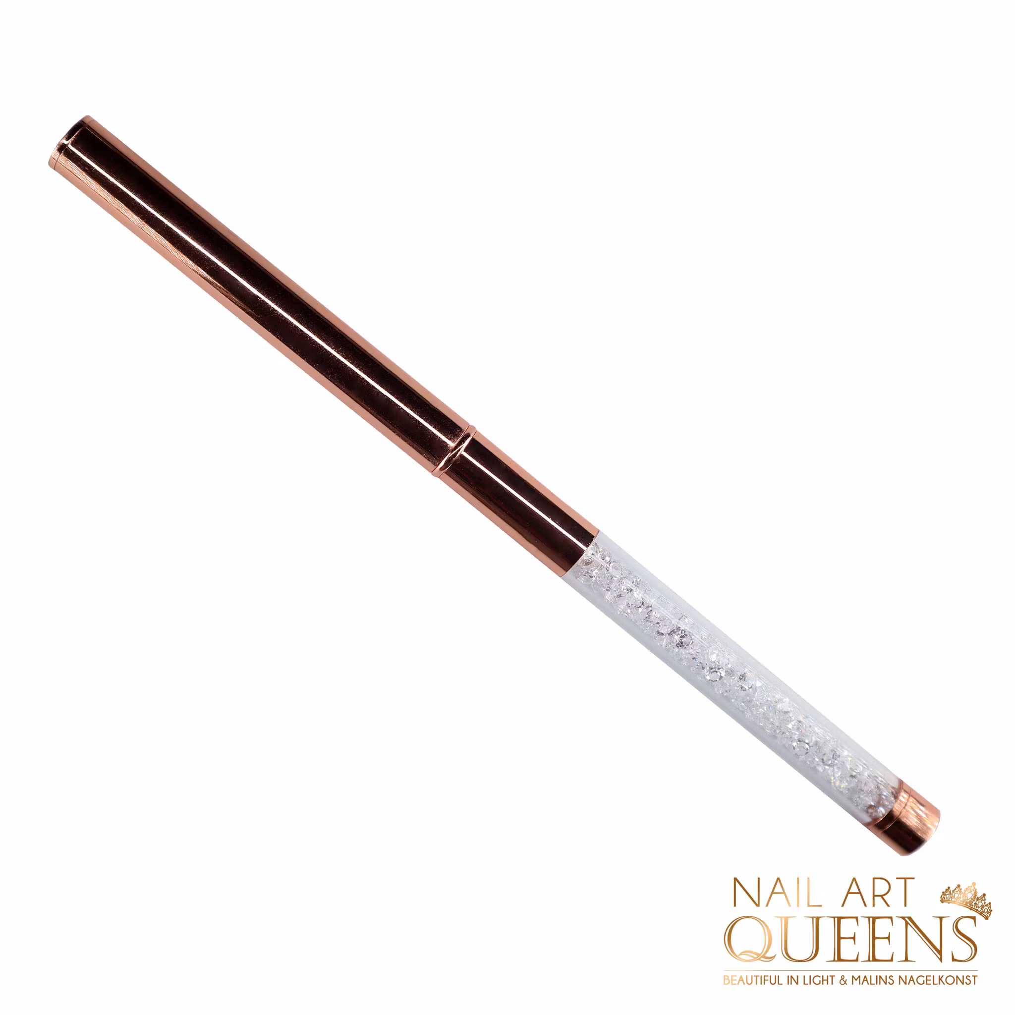 Nail art liner brush Rose gold
