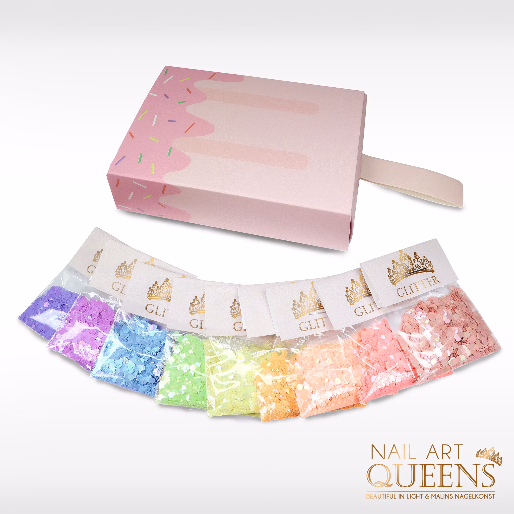 Ice cream glitter collection