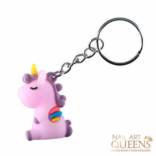 Keychain Unicorn Purple