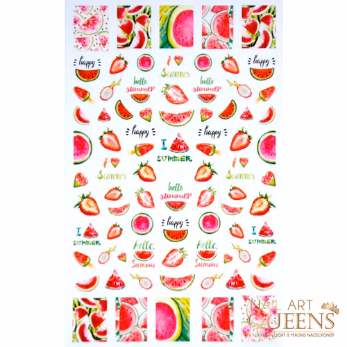 Stickers Fruits I heart Summer