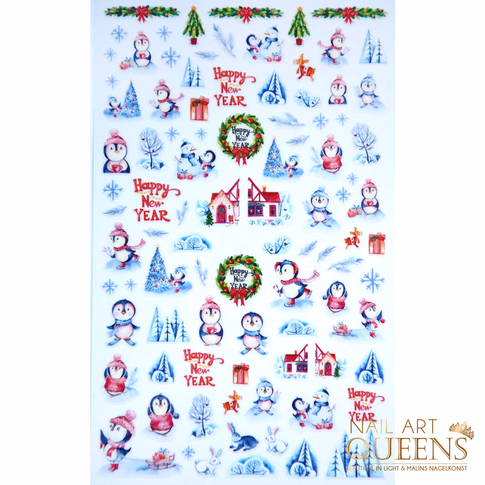 Stickers Christmas Penguin