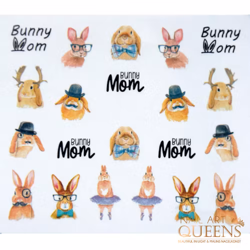 Stickers Bunny mom