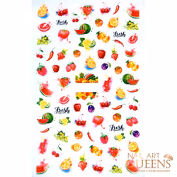Stickers Fruits Fresh