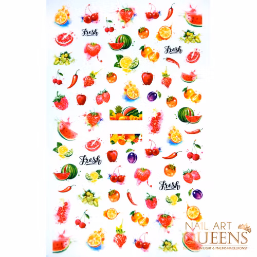 Stickers Fruits Fresh