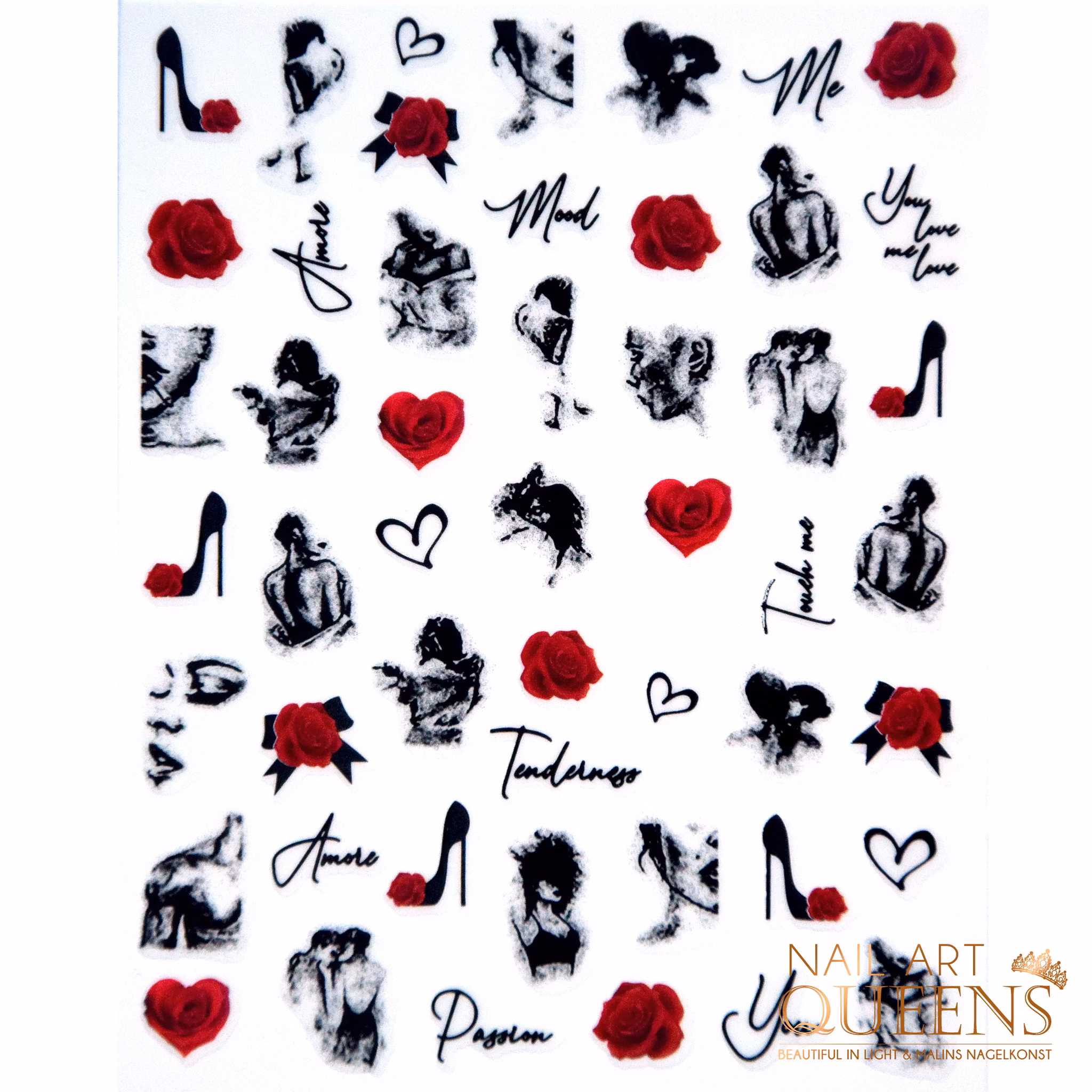Stickers Love Rose