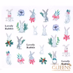 Stickers Lovely rabbit
