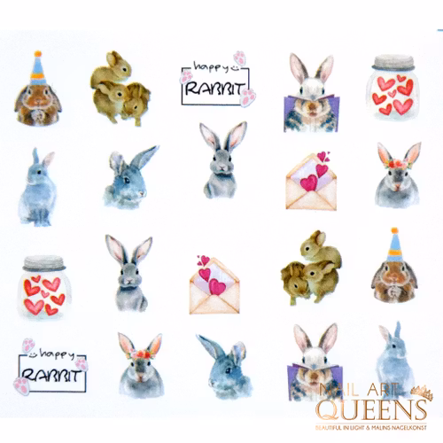 Stickers Happy rabbit