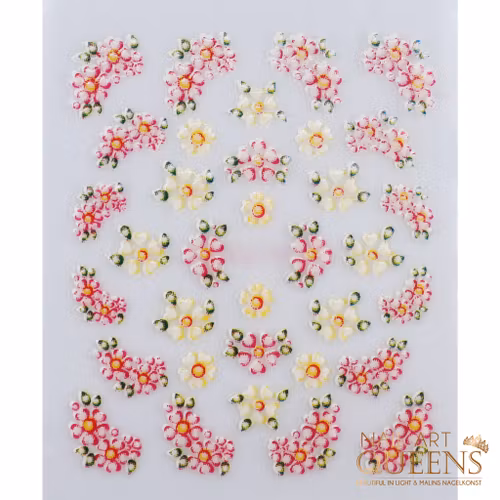 Stickers Mixed flowers