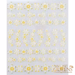 Stickers Flowers yellow
