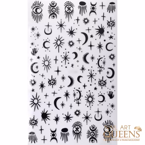 Stickers Black moon