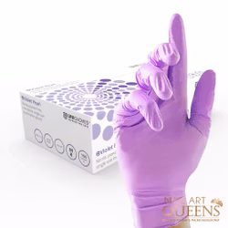 Nitrile Gloves Violet Pearl