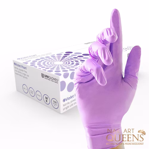 Nitrile Gloves Violet Pearl