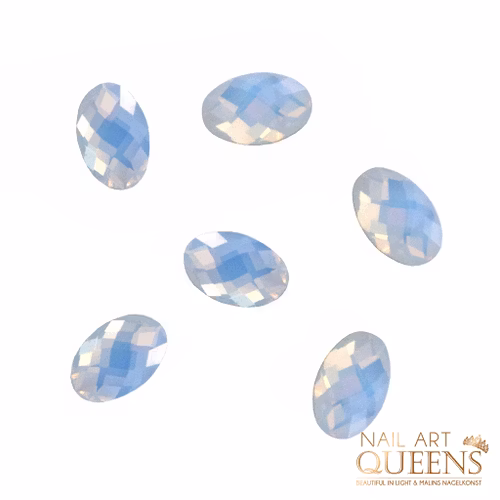 Oval Snow 2PCS