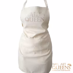 Apron nude & gold