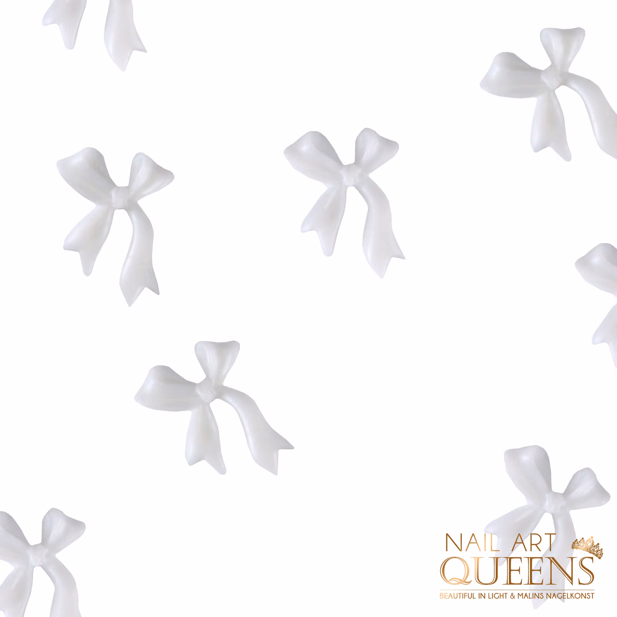 Bow White Long