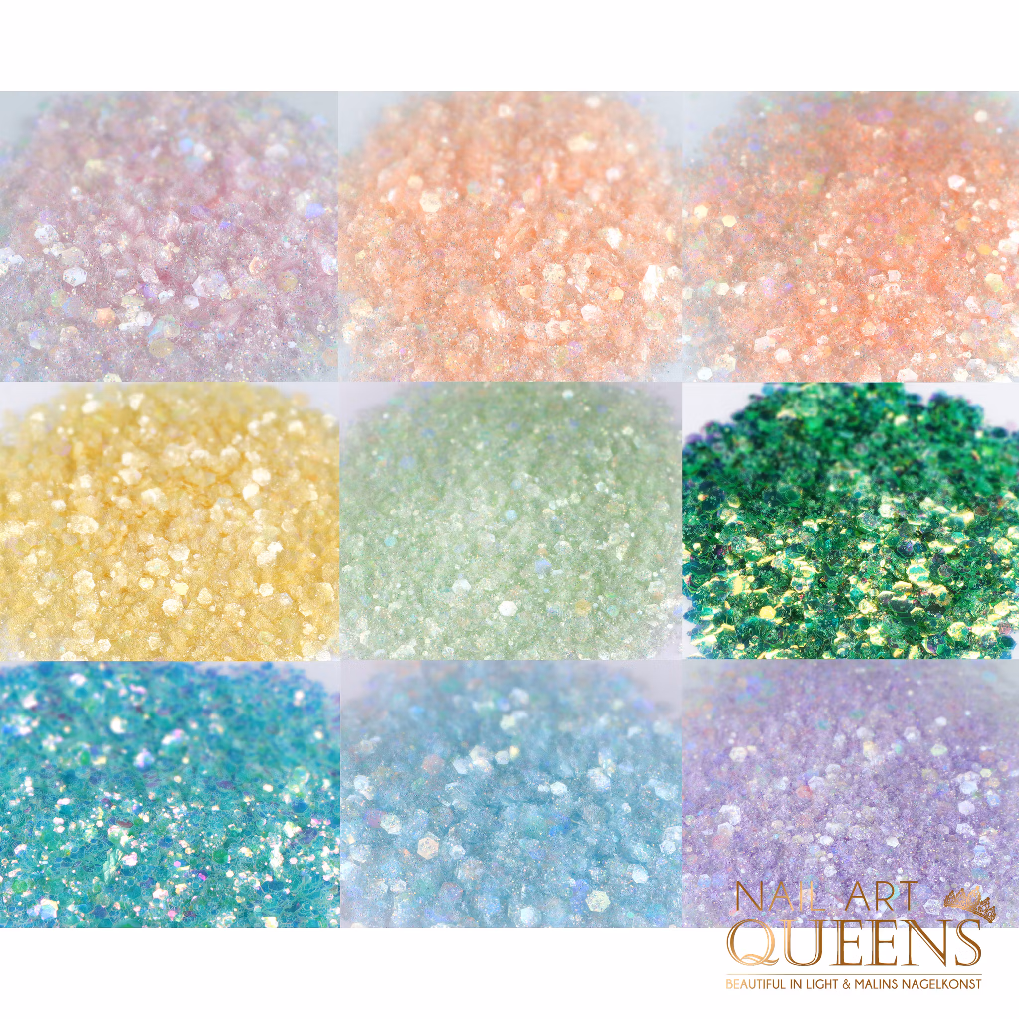 Princess glitter collection