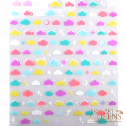 Stickers pastel cloud