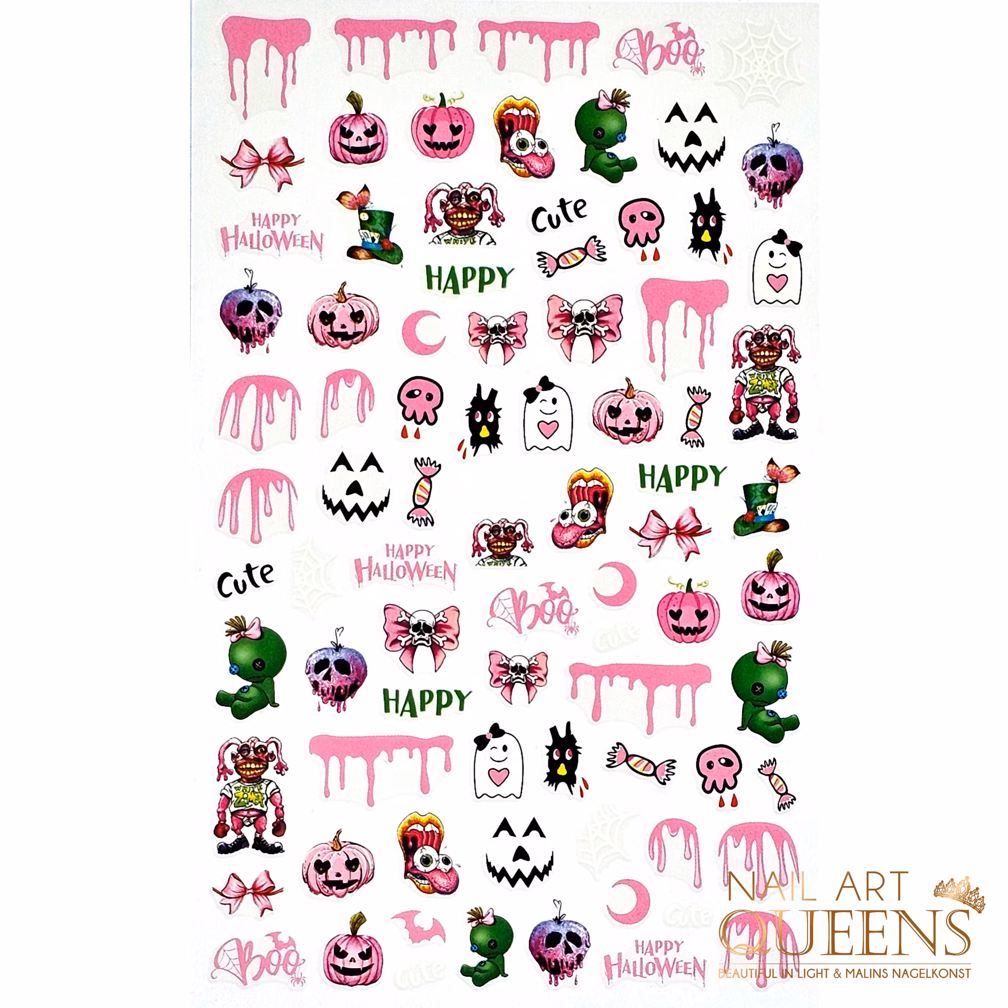 Stickers Pink Pumpkins