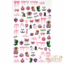Stickers Pink Pumpkins
