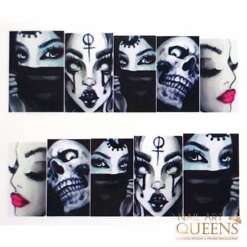 Stickers Dark face