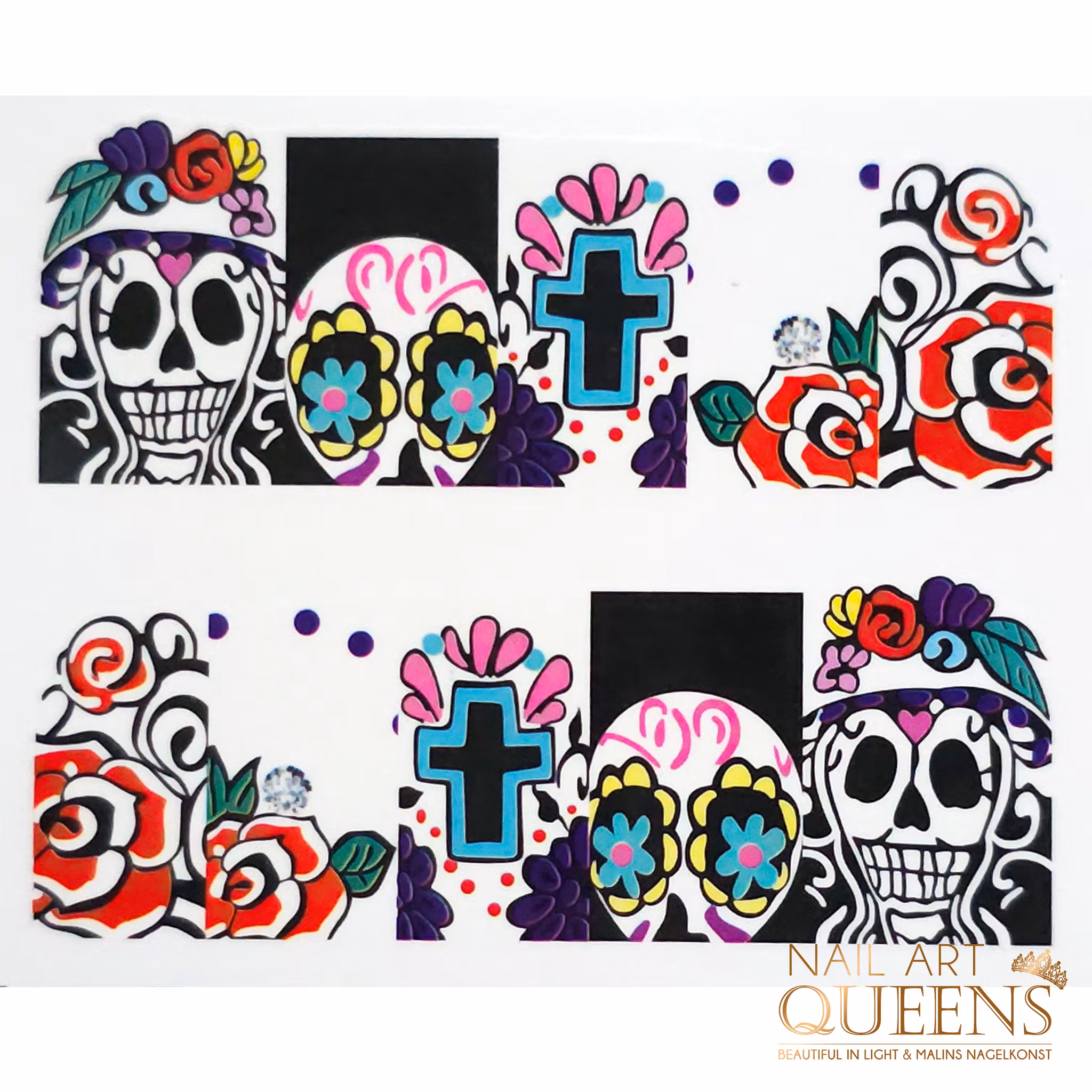 Stickers Sculls funky