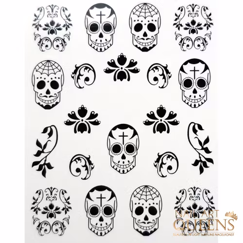 Stickers Sculls and patterns
