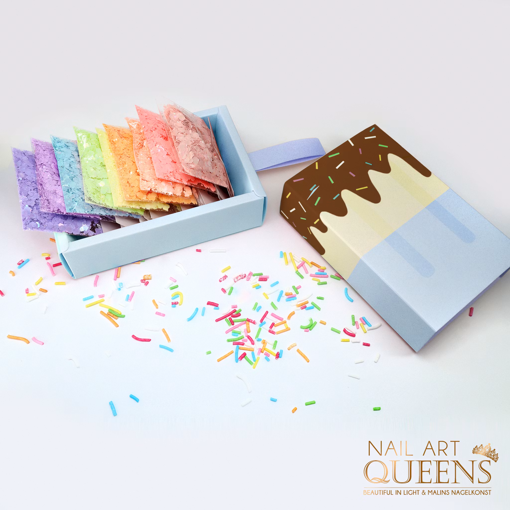 Ice cream glitter collection
