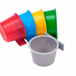 Vatten/mat behållare-Blå