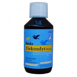 Backs electrolyte, liquid
