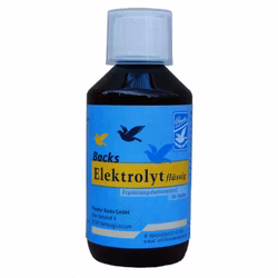 Backs electrolyte, liquid