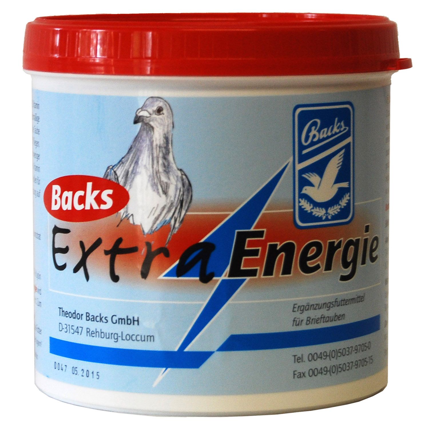 Back Extra Energi