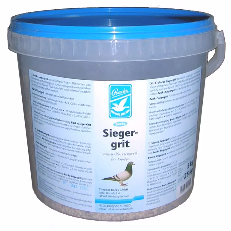 Backs Siegergrit- 5kg