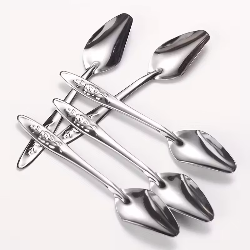 5-pack Matningsskedar i Rostfritt Stål för papegojan