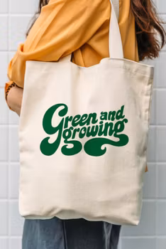 Tygkasse - Green & Growing