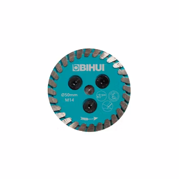 Diamantklinga Mini Bihui 50 mm för vinkelslip