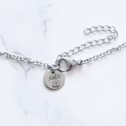 Kort Swarovski Kristall Halsband - Lyckan S