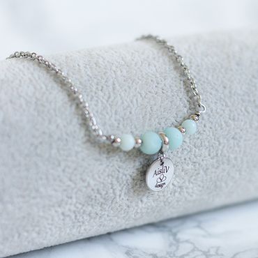 Kort Halsband Med Amazonit - Daggen R