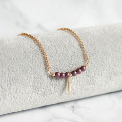 Tunt Och Elegant Halsband Med Pärlor - Juli L