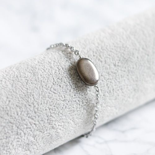 Stenarmband Med Pyrit - Mossan S