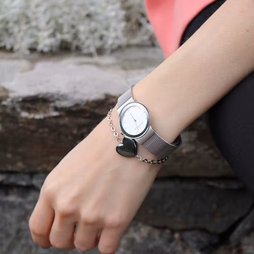 Armband Med Hematit Hjärta - Ån U