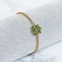 Armband Med Gröna Kristaller - Friheten L